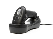 Беспроводной сканер штрихкода G-SENSE IS1405BT HD 2D Bluetooth, USB, черный, cradle